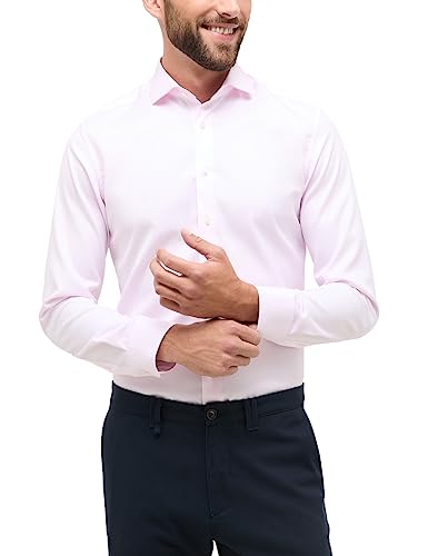 ETERNA Herren Cover Shirt Slim FIT 1/1 rosa 38_H_1/1 von ETERNA