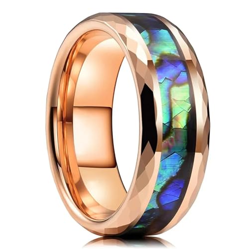 exdas Ring Ringe Damen Bijouterie Herren Mode 8Mm Ringe Für Männer Kuppel Verlobungsring Männer Ehering 9 Style10 von exdas