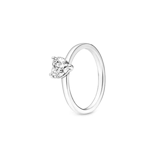 exdas Ring Ringe Damen Bijouterie Herren Sonne Mond Sonnenblume Herz Ringe Für Frauen Blume Hochzeit Kristall 7 B2920 von exdas