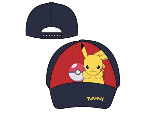 Pokemon Cap Basecap Kappe Baseball (as3, numeric, numeric_54, schwarz) von fashion uk