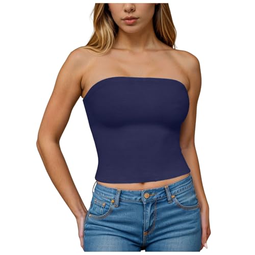 ffkoisE blitzangebote des Tages Tube Top Damen Schulterfrei Ärmellos Tank Top Double Lined Tops Y2K Slim Fit Crop Top Sommertops Elegant Doppelt Gefüttert Oberteile Frauen für Tanzen Festival ffkoisE blitzangebote des Tages Tube Top Damen Schulterfrei Ärmellos Tank Top Double Lined Tops Y2K Slim Fit Crop Top Sommertops Elegant Doppelt Gefüttert Oberteile Frauen für Tanzen Festival von ffkoisE
