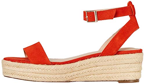 FIND Two Part Suede Espadrille, Espadrilles, Orange (Orange), 40 EU (7 UK) von find.