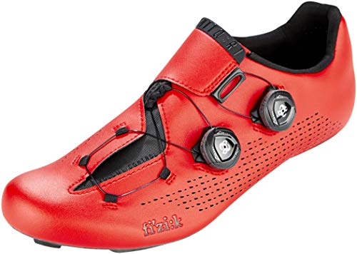 Fizik Herren Infinito R1 Rennradschuh, Rot,Schwarz, 48 EU von Fizik