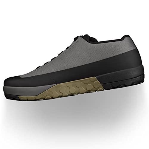 Fizik Unisex Gravita Versor Flach Fahrradschuhe, Grauer Schlamm von Fizik