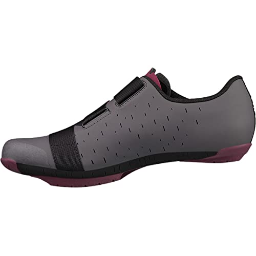 fizik Unisex X4 Terra Powerstrap Fahrradschuhe, Anthrazit-Traube von Fizik