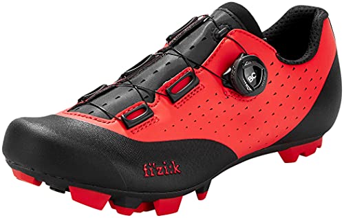 Fizik Herren X3 Vento Overcurve Fahrradschuhe, rot/schwarz von Fizik