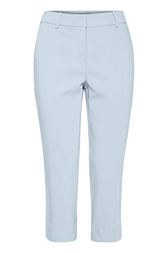 fransa Damen Stoffhose 20609390, Größe:46, Farbe:Cashmere Blue (144115) von fransa