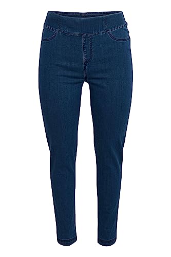 fransa FPMALLY LE 1 - Damen Jeggings Treggings 20611824, Größe:42, Farbe:Simple Blue Denim (200078) von fransa