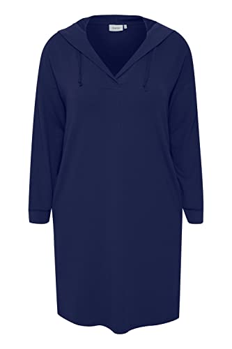 fransa Plus Size Selection - FPANNAR DR 1 - Dress - 20611056, Größe:42, Farbe:Medieval Blue (193933) von fransa