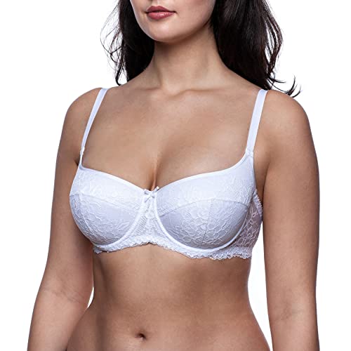 frugue Damen Dirndl BH Push Up Bandeau Weiß EU 95B von frugue