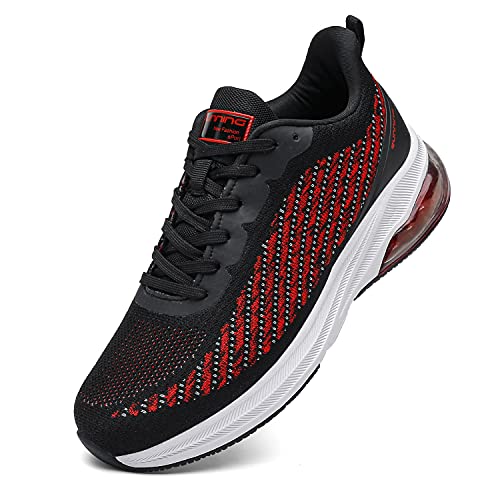 frysen Herren Damen Sportschuhe Fitness Schuhe Running Sneaker Sport Sneakers Laufschuhe Trekkingschuhe.Red black40 von frysen