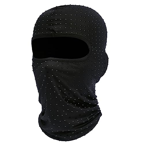 fuinloth Sturmhauben, Gesichtshaube, Skimaske, Hals Gaiter, UV-Schutz, Motorrad- und Fahrrad-Gesichtsmaske, Balaclavas für Herren/Damen Diamant von fuinloth