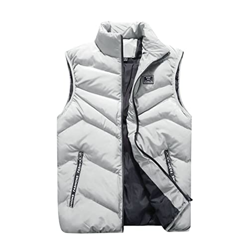 generisch Herren Weste Outdoor Warme mit Reißverschluss Taschen Daunen Herren Steppweste Windfeste Freizeitweste Outdoor Packable Weste Herren Lose Kurze Steppweste Parka,Warm Jacke Daunenweste L generisch Herren Weste Outdoor Warme mit Reißverschluss Taschen Daunen Herren Steppweste Windfeste Freizeitweste Outdoor Packable Weste Herren Lose Kurze Steppweste Parka,Warm Jacke Daunenweste L von generisch