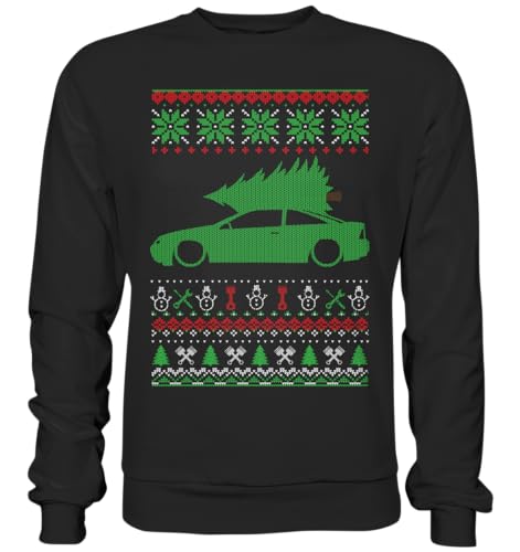 glstkrrn Calibra Ugly Christmas Sweater, Regular, Unisex, Schwarz, M glstkrrn Calibra Ugly Christmas Sweater, Regular, Unisex, Schwarz, M von glstkrrn
