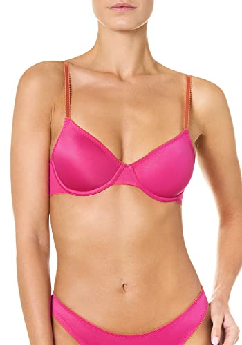 goldenpoint Damen BH mit Bügeln Zweifarbig, Farbe Rosa, Größe 80B von goldenpoint