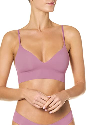 goldenpoint Damen Triangel-BH Seamless, Farbe Violett, Größe S von goldenpoint