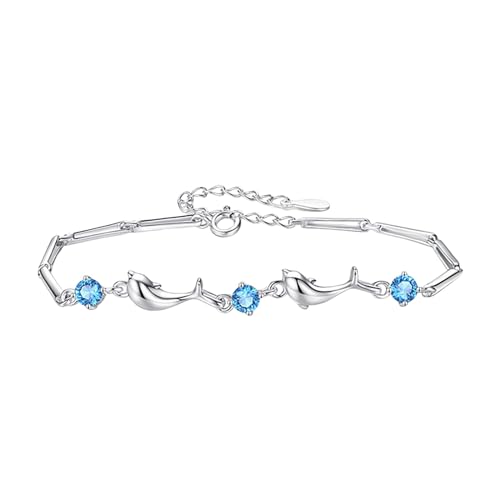 hahuha Herren-Schrittzähler-Armbanduhr, Armband für Damen, niedliche Gliederarmbänder, Schmuck, Geschenke für Frauen, Teenager, Mädchen, Ohrringe und Halsketten-Set für Frauen, blau, Einheitsgröße von hahuha