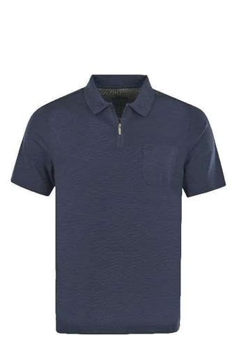 hajo Herren Poloshirt RV Softknit, Art. 20080, Marine von hajo