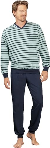 hajo Polo & Sportswear Herren Schlafanzug - Klima - Light, Mint, 50 von hajo