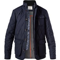 handstich Herren Steppjacke blau Kent unifarben von handstich