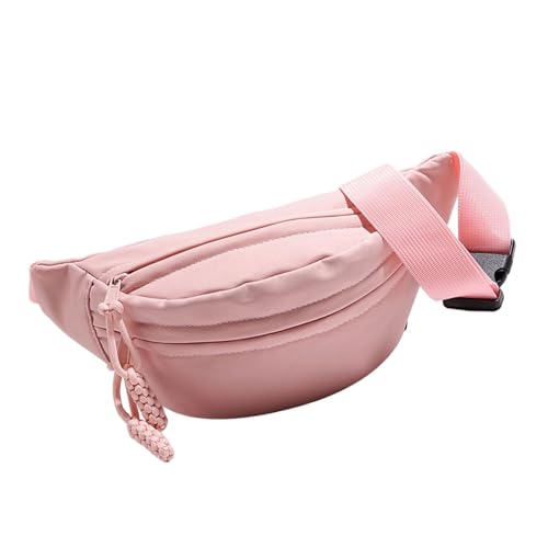 Damen Bauchtasche, Hüfttasche, Brusttasche, Schultertasche, für Sport, Radfahren, Rucksackreisen, Rosa von harayaa