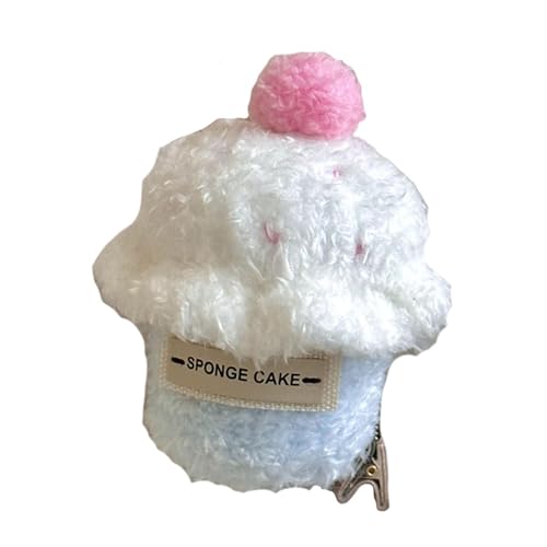 harayaa Süße Haarspange, Kuchenform, Plüsch-Dessert-Clip für Frauen, Mädchen, Style E harayaa Süße Haarspange, Kuchenform, Plüsch-Dessert-Clip für Frauen, Mädchen, Style E von harayaa