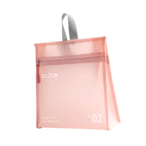 harayaa Tragbare Make-Up Tasche Hängen Kulturbeutel Organizer für Frauen Koffer Home Reise, ROSA von harayaa