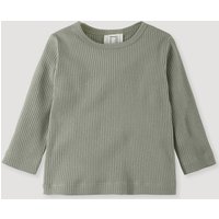 hessnatur Baby Shirt Regular aus Bio-Baumwolle mit Bio-Merinowolle - grün - Größe 74/80 hessnatur Baby Shirt Regular aus Bio-Baumwolle mit Bio-Merinowolle - grün - Größe 74/80 von hessnatur