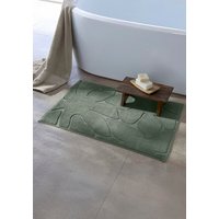 hessnatur Badematte SELVA aus Bio-Baumwolle - grün - Größe 50x80 cm hessnatur Badematte SELVA aus Bio-Baumwolle - grün - Größe 50x80 cm von hessnatur