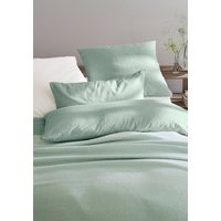 hessnatur Chambray Bettwäsche-Set aus Bio-Baumwolle mit Leinen - grün - Größe 155x220 / 80x80 cm hessnatur Chambray Bettwäsche-Set aus Bio-Baumwolle mit Leinen - grün - Größe 155x220 / 80x80 cm von hessnatur