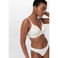 hessnatur Damen Spacer BH bügellos PURE SENSE aus Bio-Baumwolle und TENCEL™Modal - weiß - Größe 70A von hessnatur