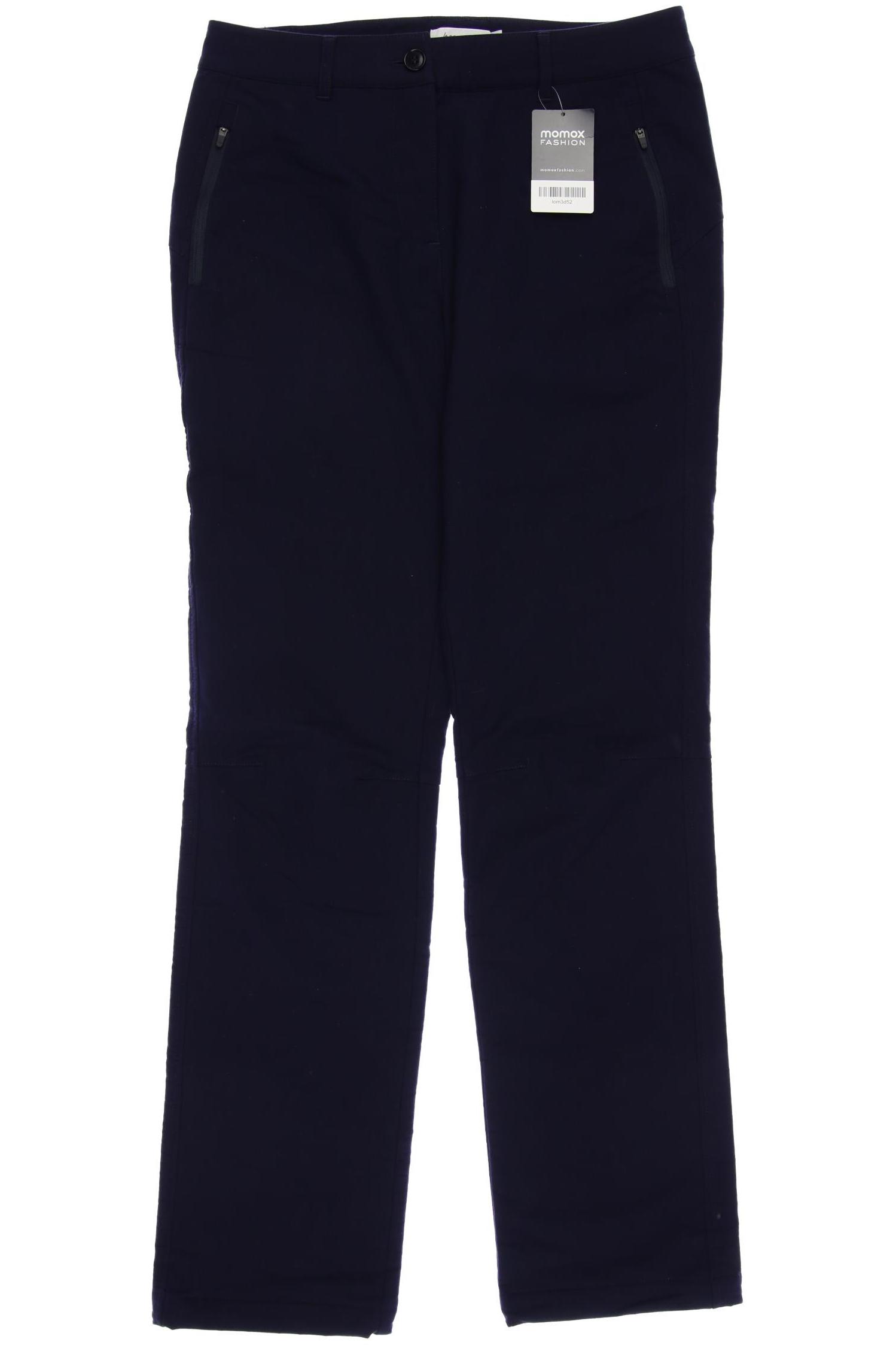 hessnatur Damen Stoffhose, marineblau, Gr. 36 von hessnatur