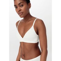 hessnatur Damen Triangel BH bügellos PURE SENSE aus Bio-Baumwolle und Tencel™Modal - weiß - Größe 70A von hessnatur