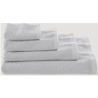 hessnatur Frottier-Handtuch mit Struktur aus Bio-Baumwolle - grau - Größe 30x50 cm hessnatur Frottier-Handtuch mit Struktur aus Bio-Baumwolle - grau - Größe 30x50 cm von hessnatur