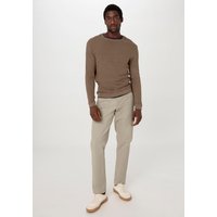 hessnatur Herren Hose JAN Regular aus Bio-Baumwolle mit Hanf - beige - Größe 54 von hessnatur