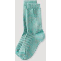 hessnatur Mouliné-Socken aus Bio-Baumwolle - grün - Größe 38-40 hessnatur Mouliné-Socken aus Bio-Baumwolle - grün - Größe 38-40 von hessnatur