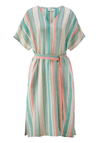 hessnatur Streifen Kleid Midi Relaxed aus reinem Leinen hessnatur Streifen Kleid Midi Relaxed aus reinem Leinen von hessnatur