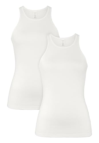 hessnatur Tanktop Damen high Neck im 2-er Pack aus Reiner Bio-Baumwolle | nachhaltig und fair hergestellt (Fair Wear Foundation) von hessnatur