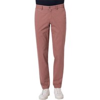 HILTL Herren Chino rot Baumwolle Slim Fit von hiltl