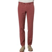 HILTL Herren Chino rot Baumwolle von hiltl