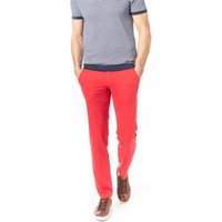 HILTL Herren Chino rot Baumwolle von hiltl