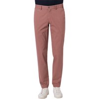 HILTL Herren Chino rot Baumwolle Slim Fit von hiltl