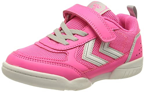 HUMMEL AEROTEAM 2.0 JR VC Handball Shoe, PINK GLO, 35 EU von hummel