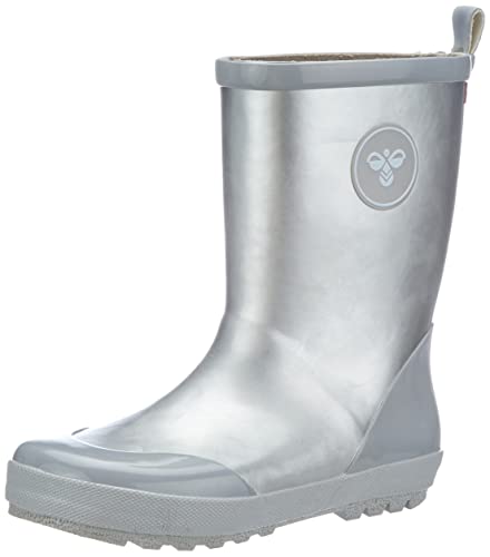 Hummel Unisex Kinder Rubber Boot Jr Gummistiefel, Silber, 29 EU von hummel