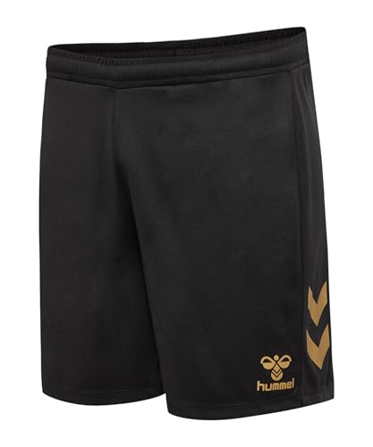 hummel E24C LTD Poly Short Black/Gold - S von hummel