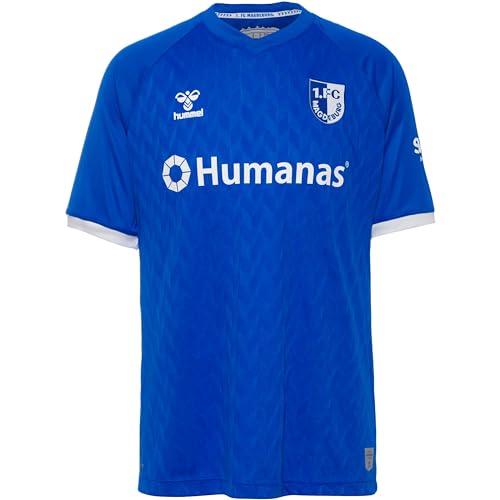 hummel Herren Fußballtrikot 1. FC MAGDEBURG 23-24 Auswärts Blue-White S von hummel