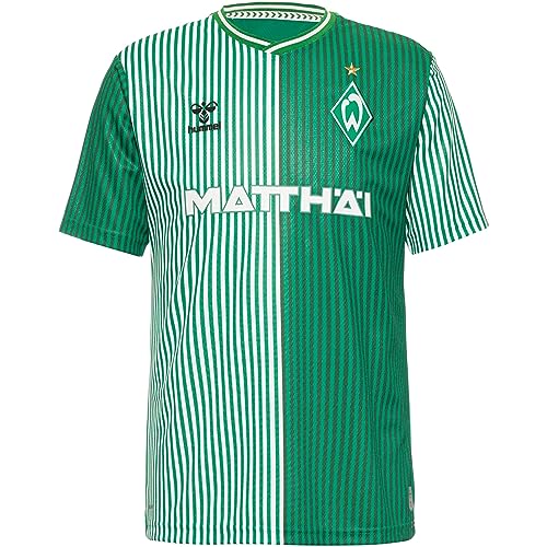 hummel Herren Fußballtrikot Werder Bremen 23-24 Heim Eden 5XL von hummel