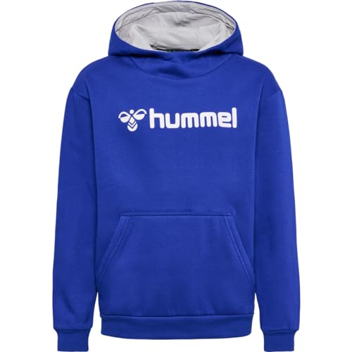 hummel Unisex Kinder hmlMOVER Kids Cotton Hoodie - 205592, Farbe:Blau, Textil:140 von hummel