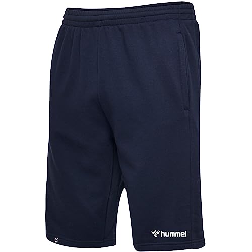 hummel Kinder HmlMover Cotton Bermuda Shorts Kids - 2056011, Farbe:7026 Marine, Textil:128 von hummel