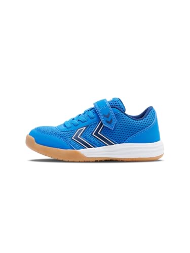 hummel MULTIPLAY Flex VC JR Sneaker, Blue/White, 36 EU von hummel